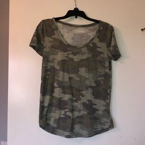 Mudd Camo Short Sleeve T-shirt